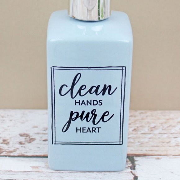 ⬇️Clean Hands Pure Hearts Soap Dispenser - Picture 2 of 2